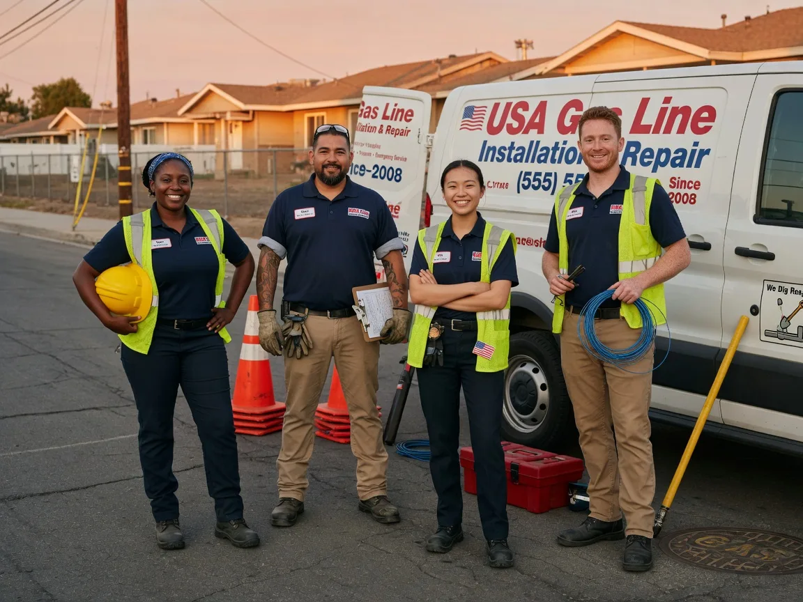 Gas Line Installation company in Grady, NM